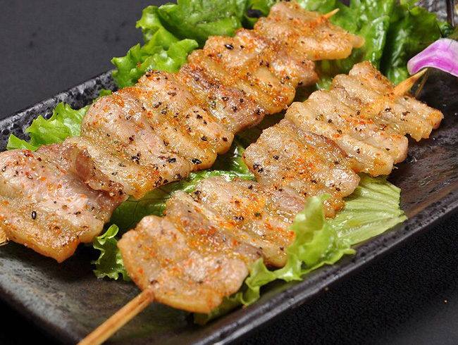 Pork Belly Skewers