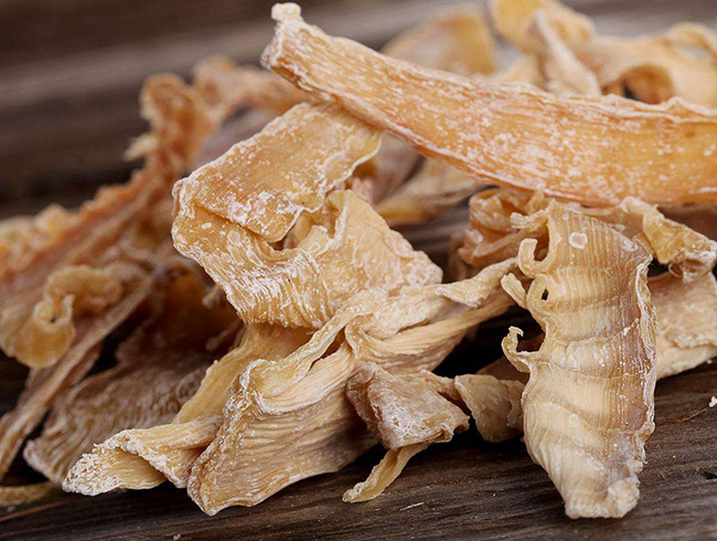 Dried bamboo shoots