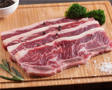 New Zealand Raw Cut Beef Ribs